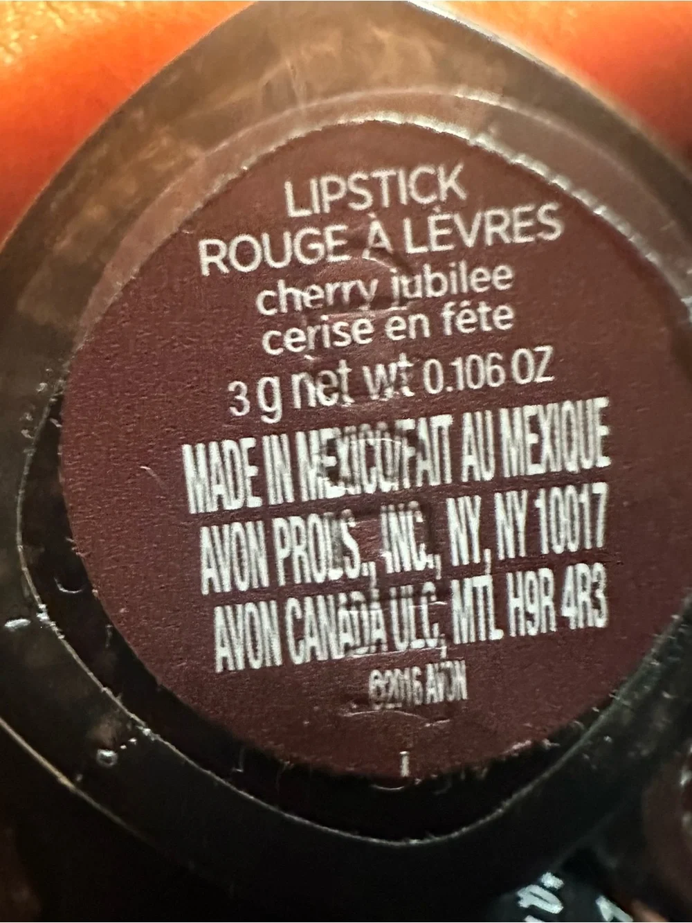 Avon cherry jubilee